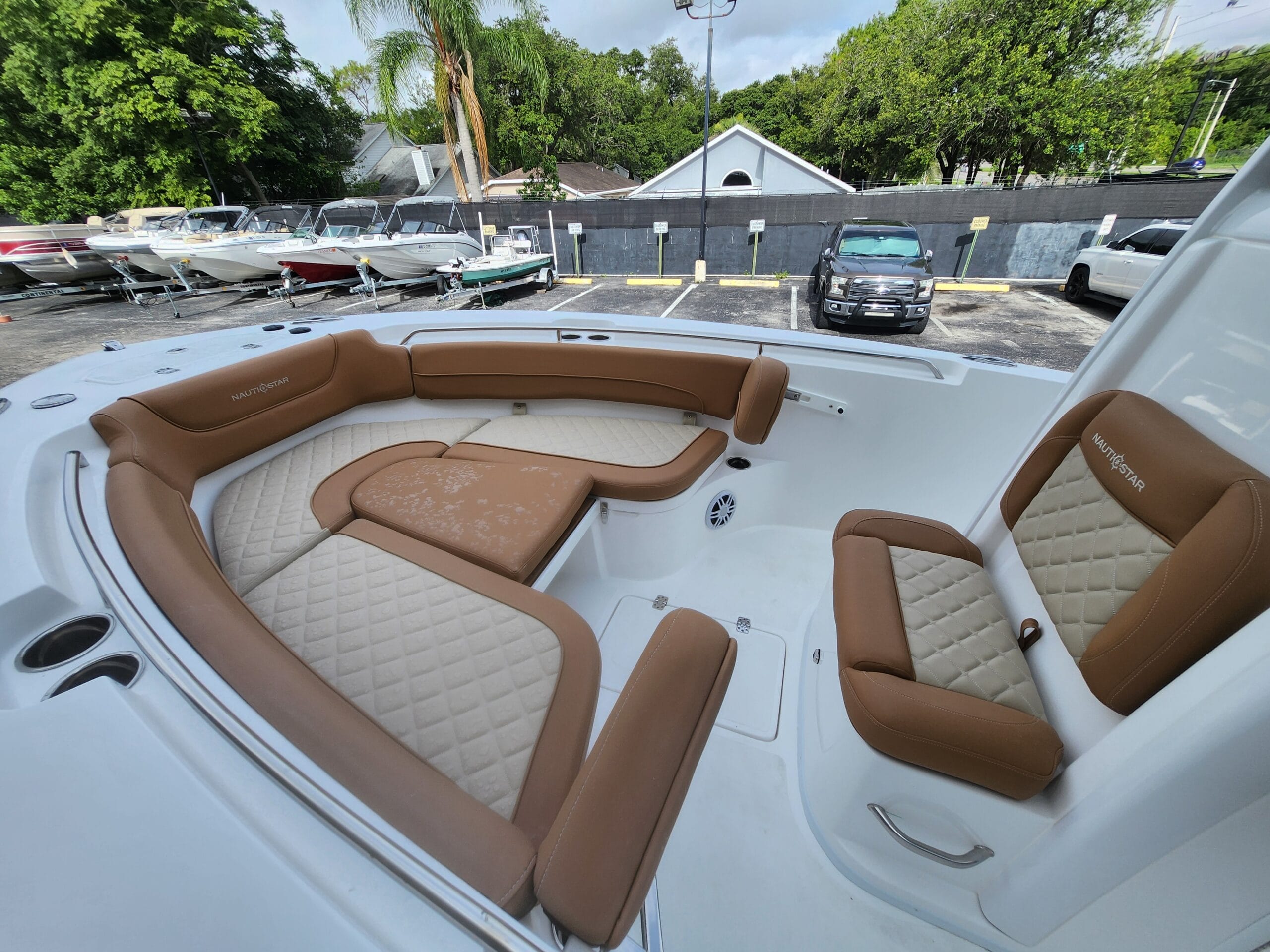 Bow Seating With Back Rest