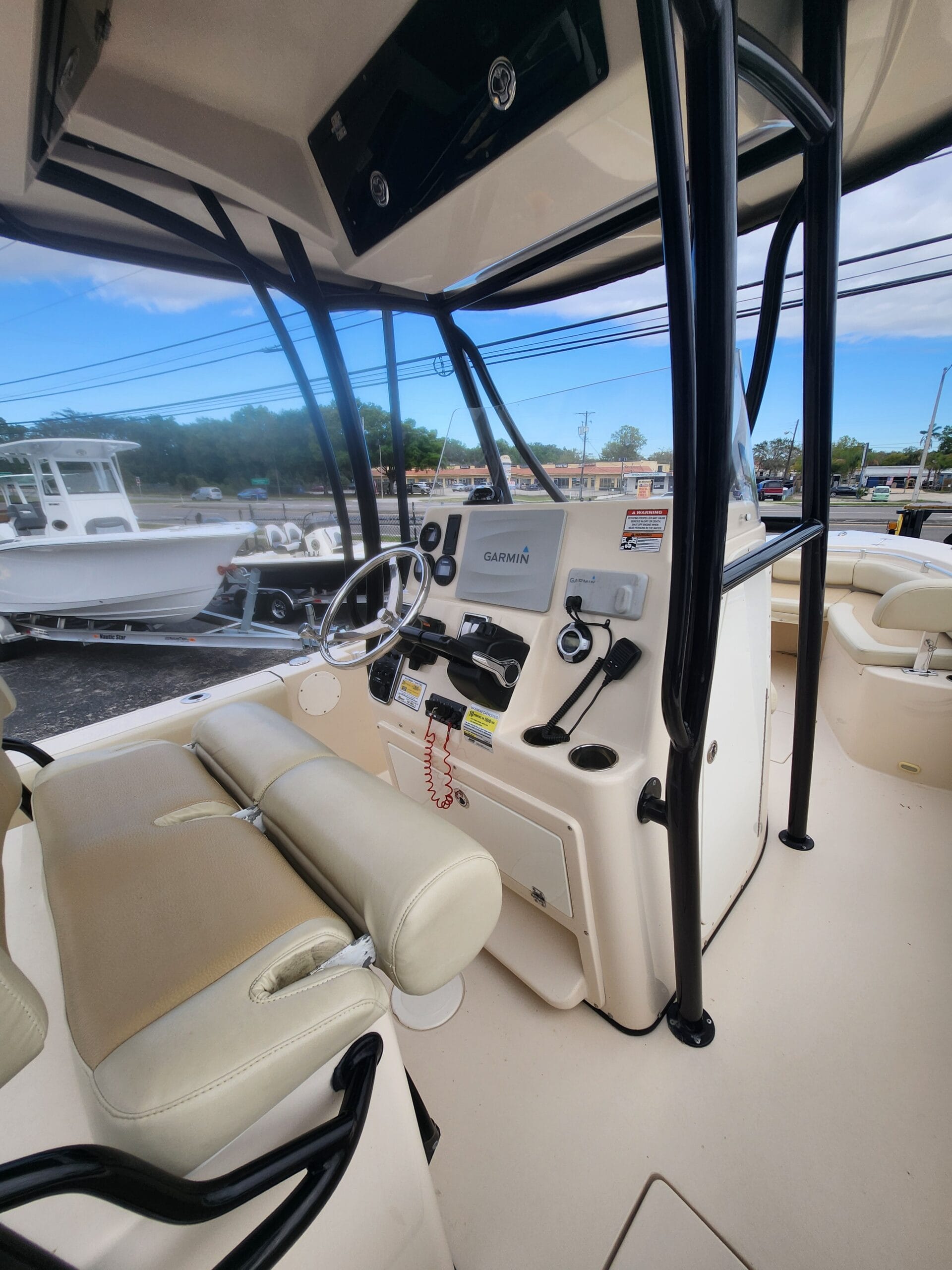 Helm Console Side View