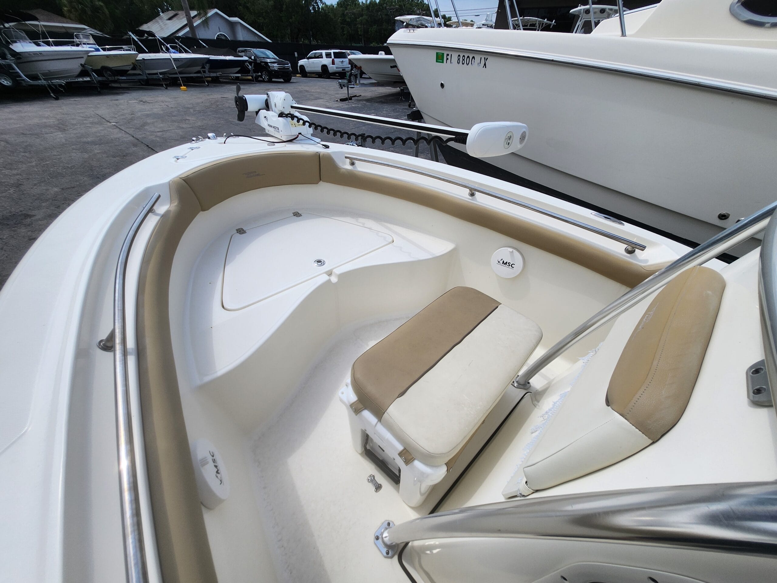 Bow Deck With Cooler