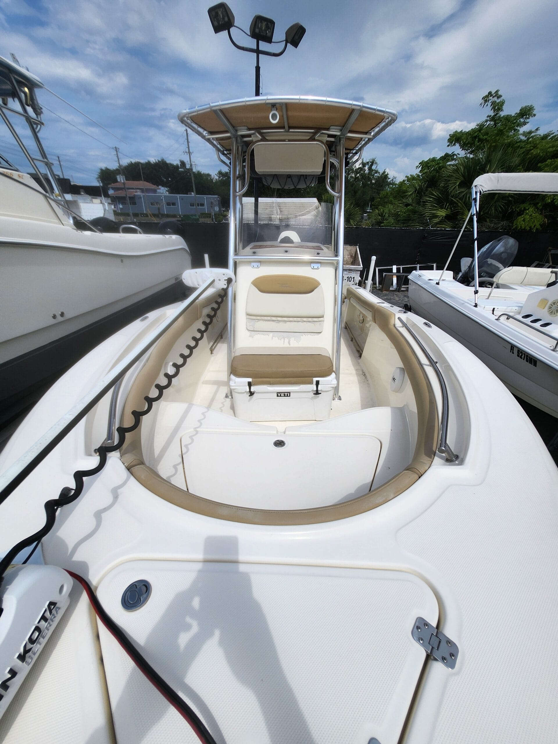 Bow View With Cooler