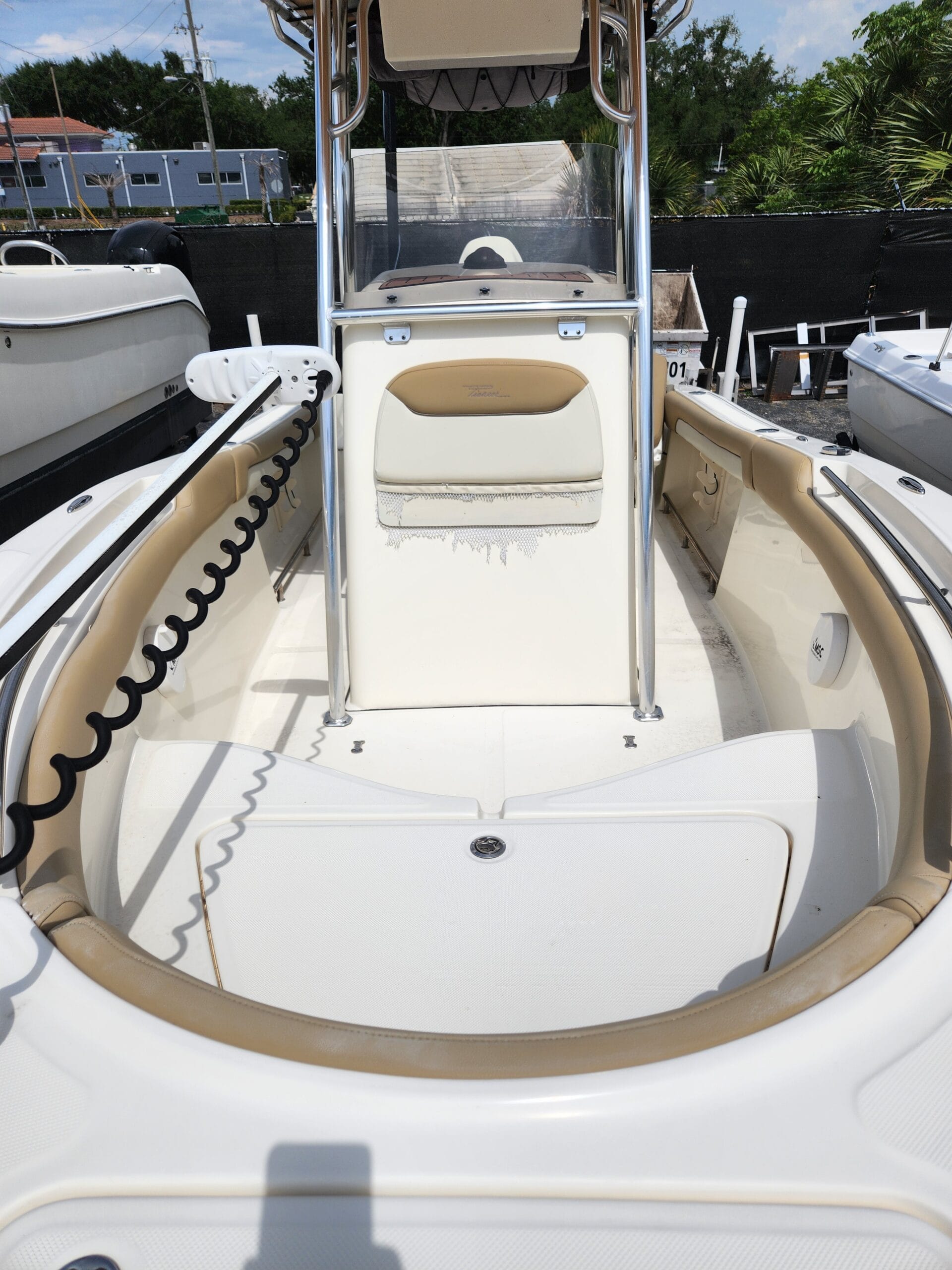 Bow View Without Cooler