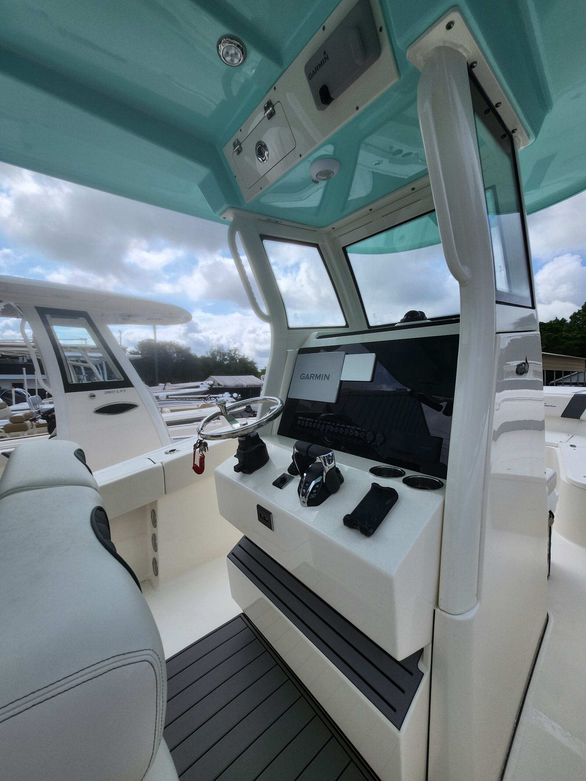 Helm Console Side View