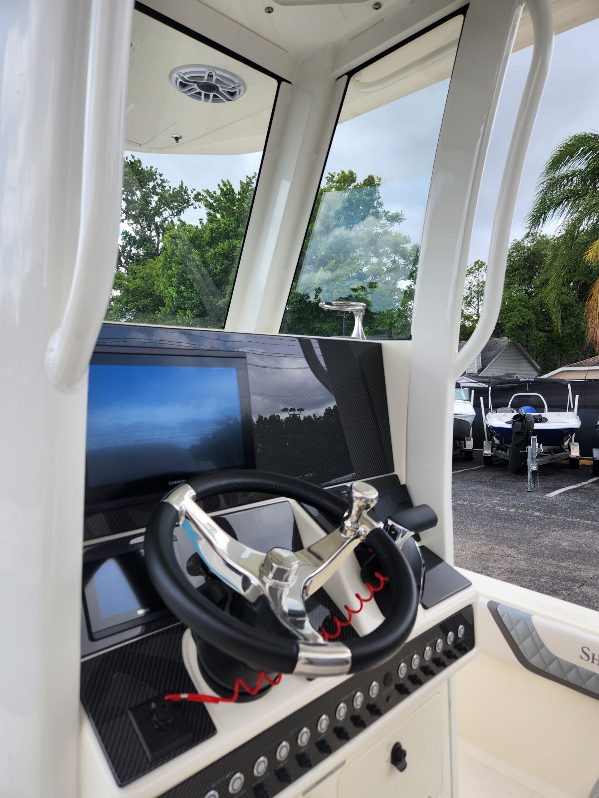 Helm Console Side View
