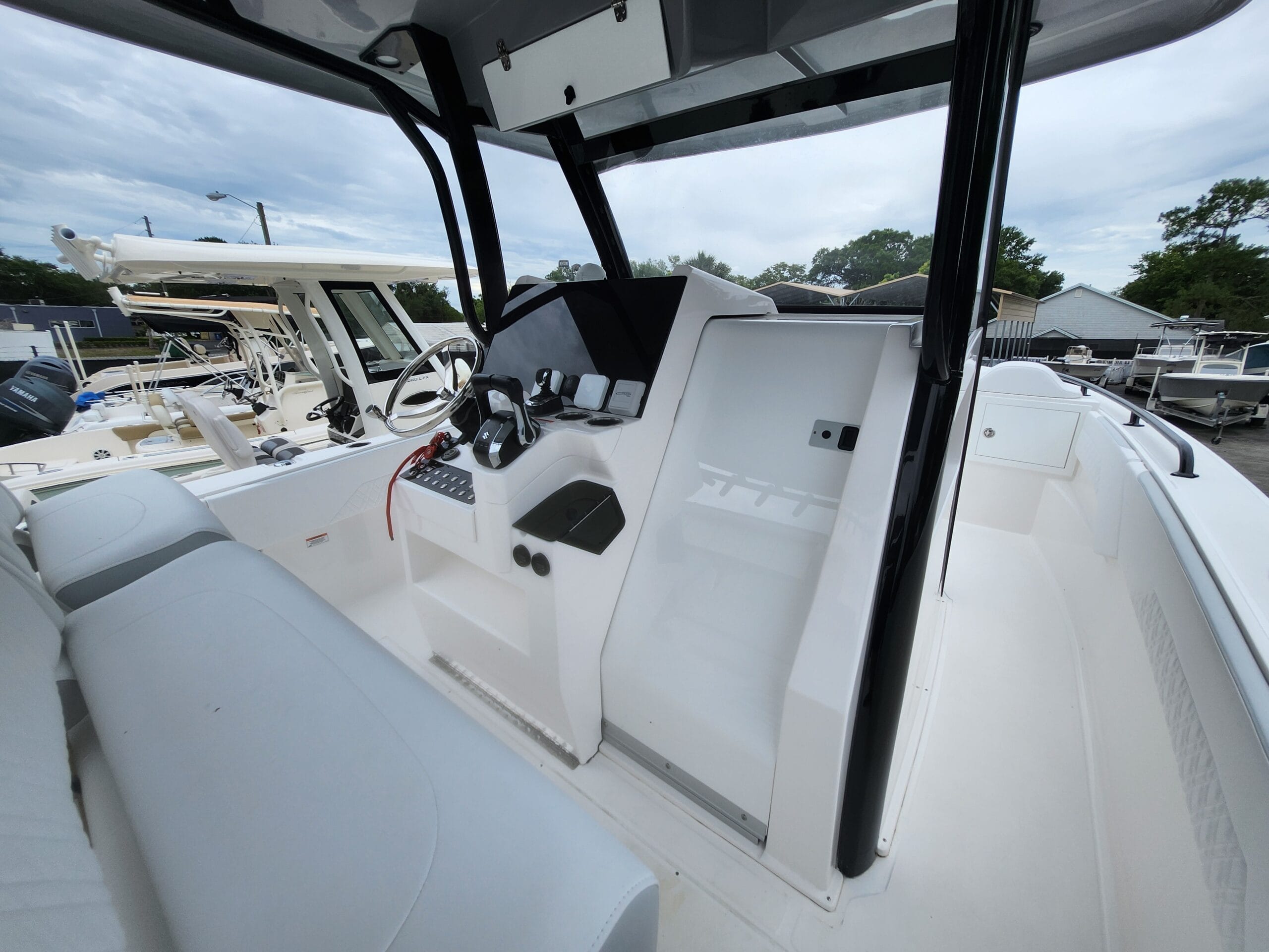 Helm Console Side View