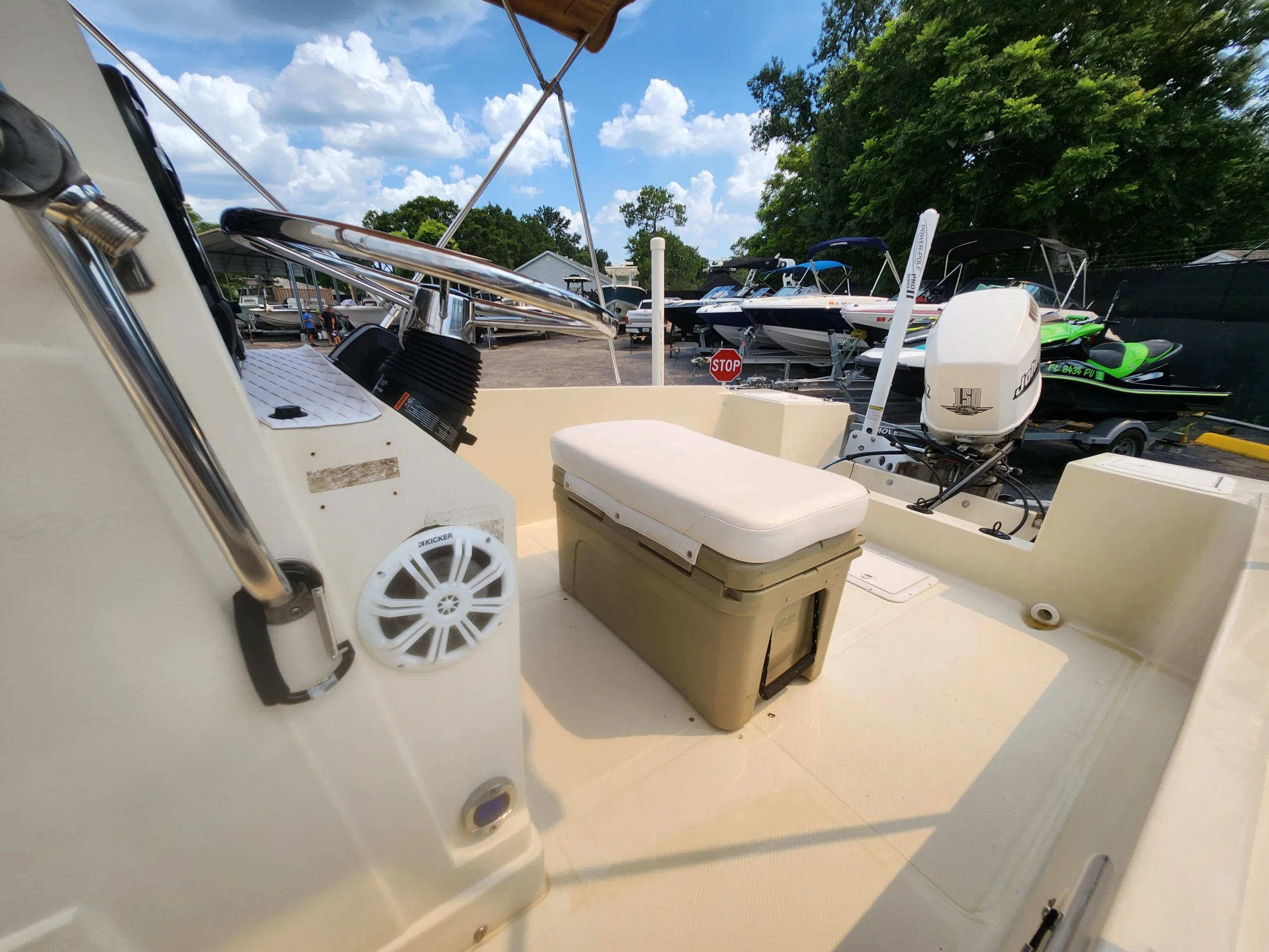 1995 Key West Boats 1900 Sportsman center console for sale in Orlando, Florida — photo 5