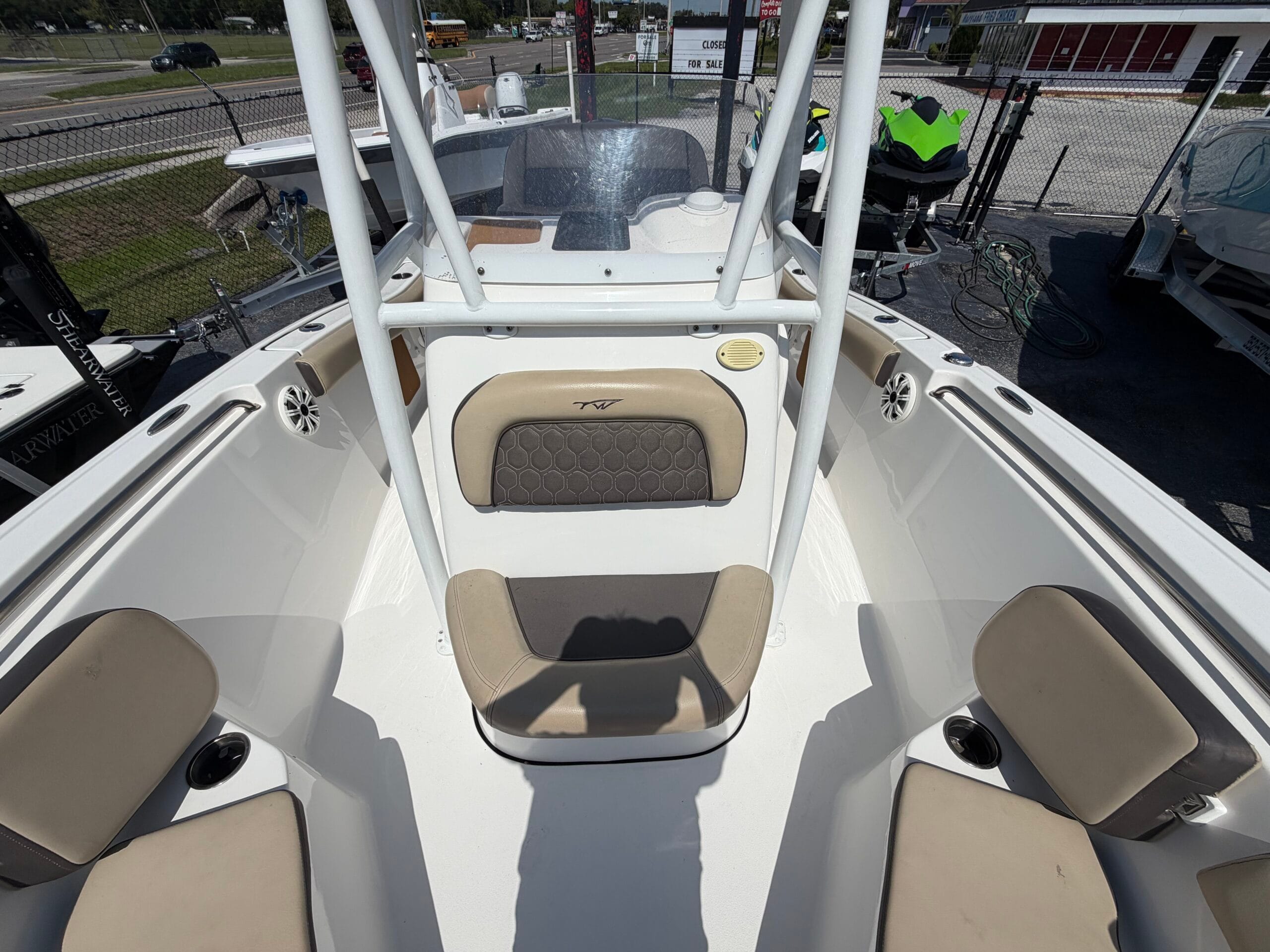 Front Console Seating